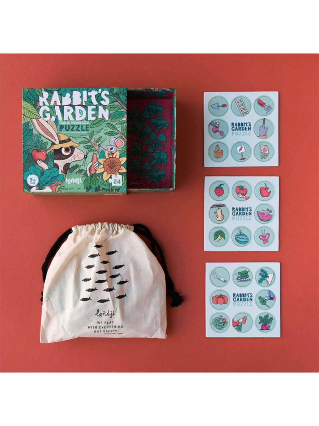 puzzle Rabbit’s Garden Londji BEBE Concept