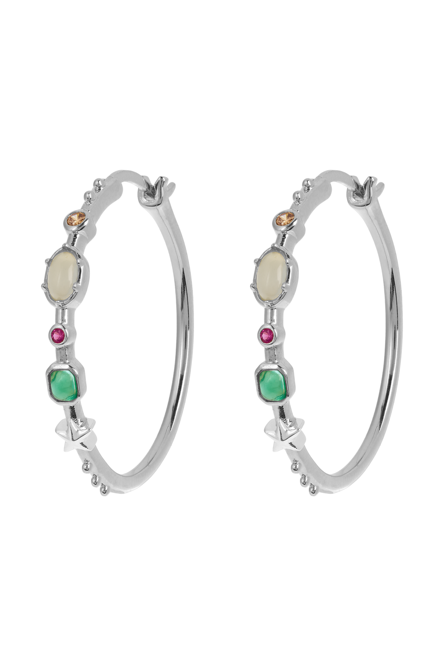 Big Storybook Hoop Earrings