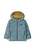 Ciepła kurtka puchowa Baby Hi-Loft Down Hoody BLUE SAGE