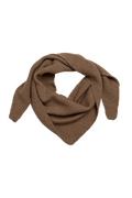 Sciarpa triangolare in lana merino Josephina MOCHA
