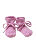 Stiefel aus weicher Merinowolle COTTON CANDY