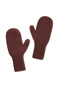 Rękawiczki merino Mittens Junior/Adult CHOCO