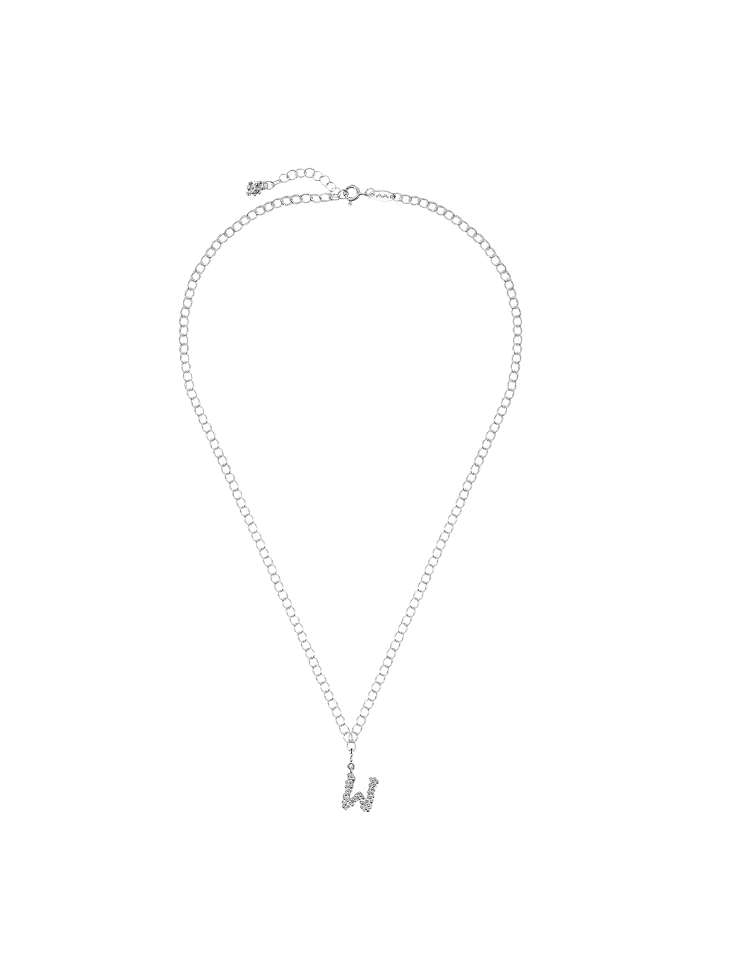 Ciondolo lettera argento