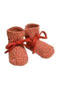 Stiefel aus weicher Merinowolle HAPPY MELANGE RED