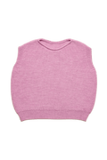 Kamizelka z wełny merino Harvey Kids COTTON CANDY