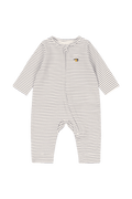 Piżamka niemowlęca Basic Zip Onesie STRIPE COMO