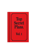 Top Secret Plans Mini Notebook