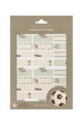 Naklejki na zeszyty Name Stickers KICK IT