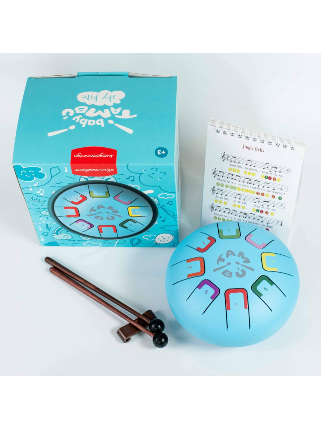 Bębenek językowy dla młodszych dzieci Baby Tambu Tambu BÉBÉ Concept