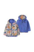 Dwustronna kurtka puchowa Baby Reversible Down Hoody BUNNY LIFE: FLURRY GREEN