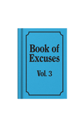 Book Of Excuses Mini Notebook