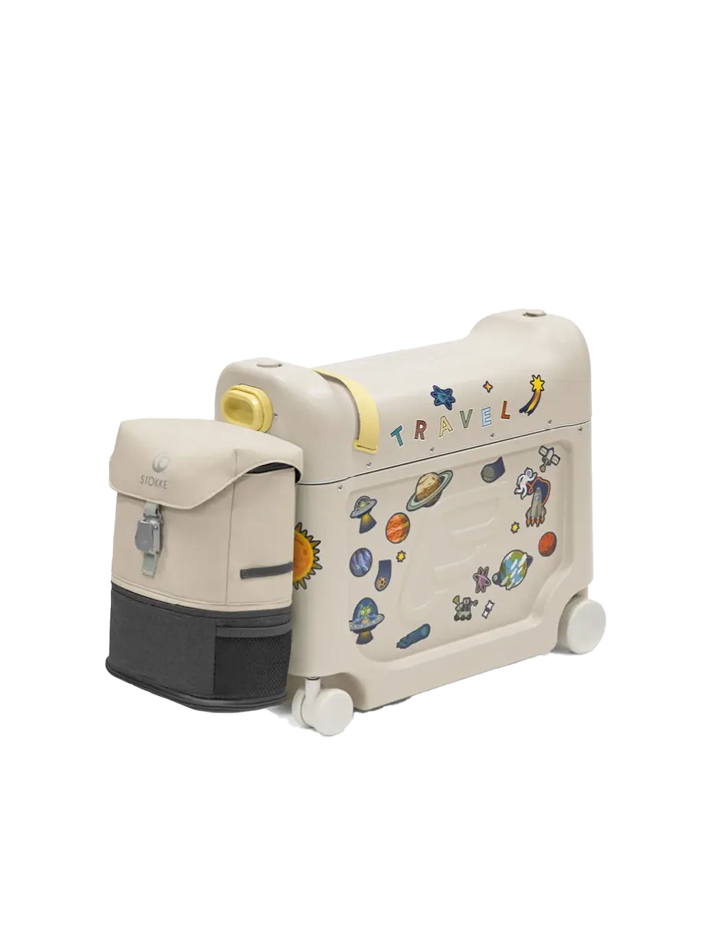 stokke bebe Zestaw podróżny Stokke® JetKids™ MOONGLOW WHITE – BEBE Concept