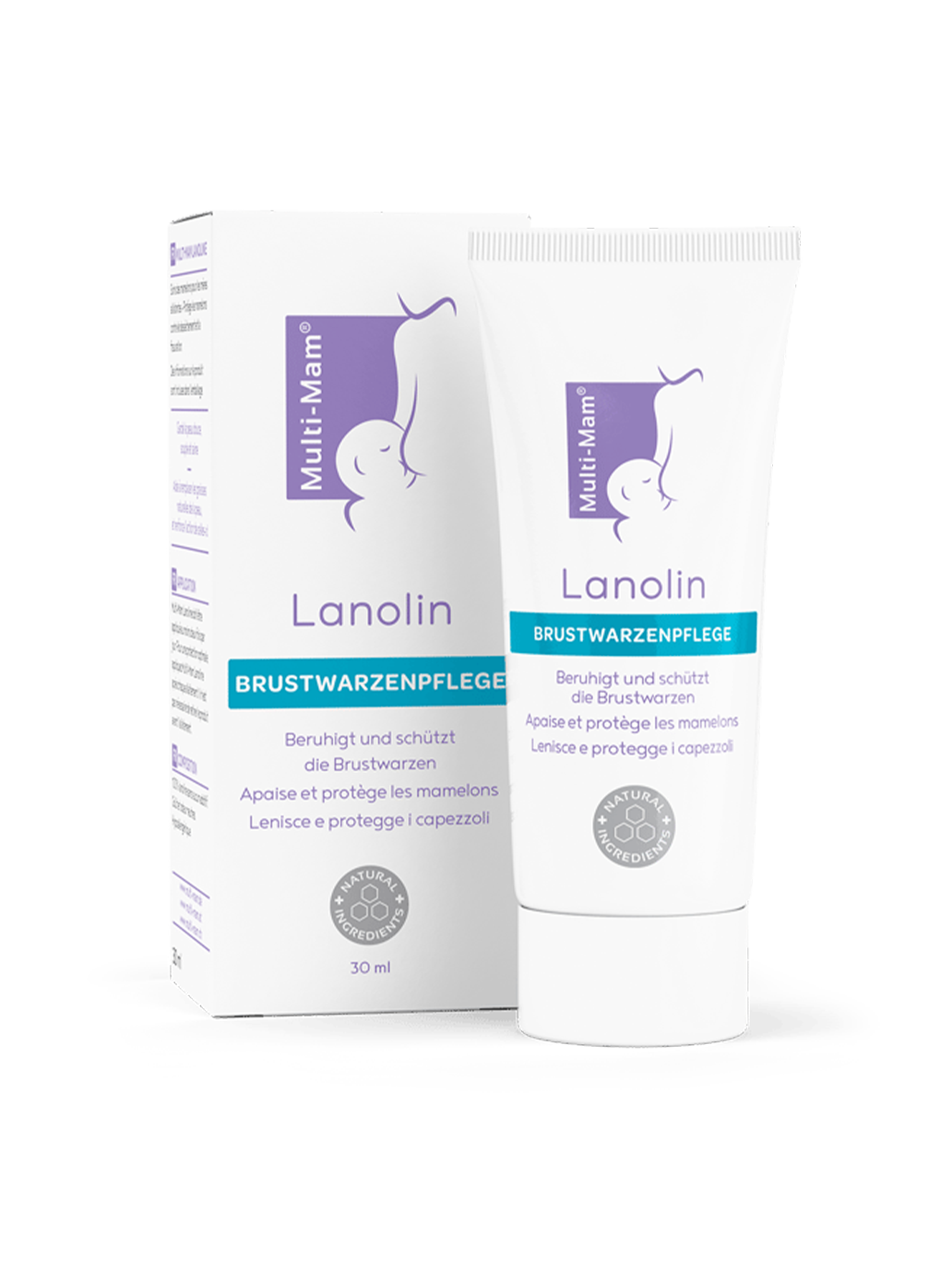 Balsam ochronny na brodawki z lanoliną Multi Mam BÉBÉ Concept