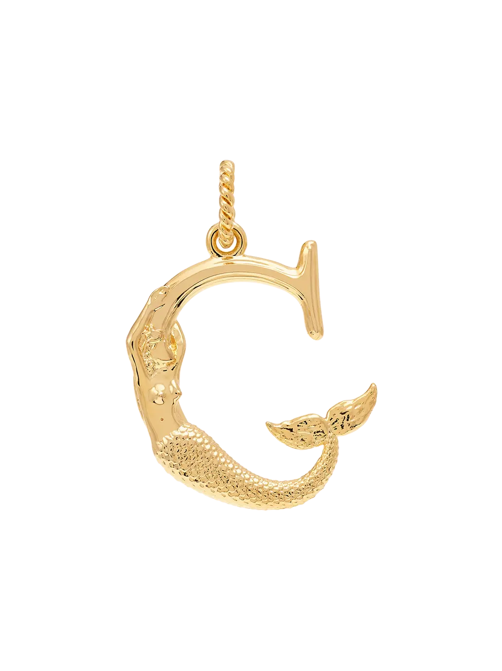 Pozłacana zawieszka Initial Muse Necklace Charm Anna + Nina BEBE Concept