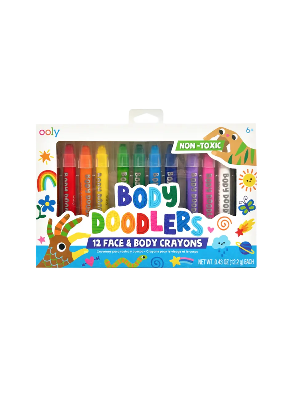 Kredki do Malowania Twarzy Body Doodlers Ooly BEBE Concept