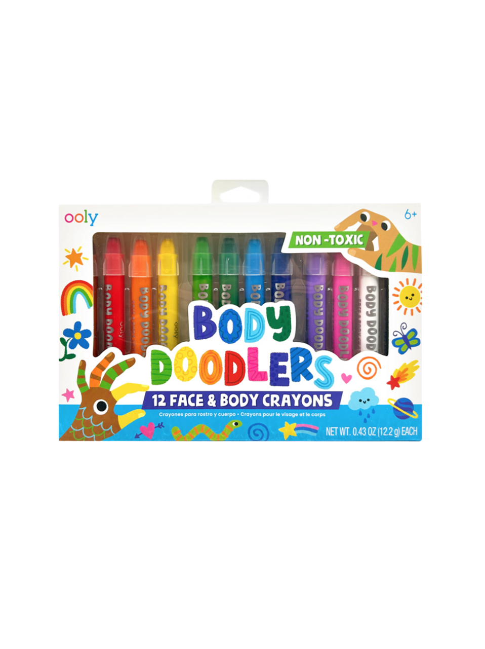 Kredki do Malowania Twarzy Body Doodlers Ooly BÉBÉ Concept