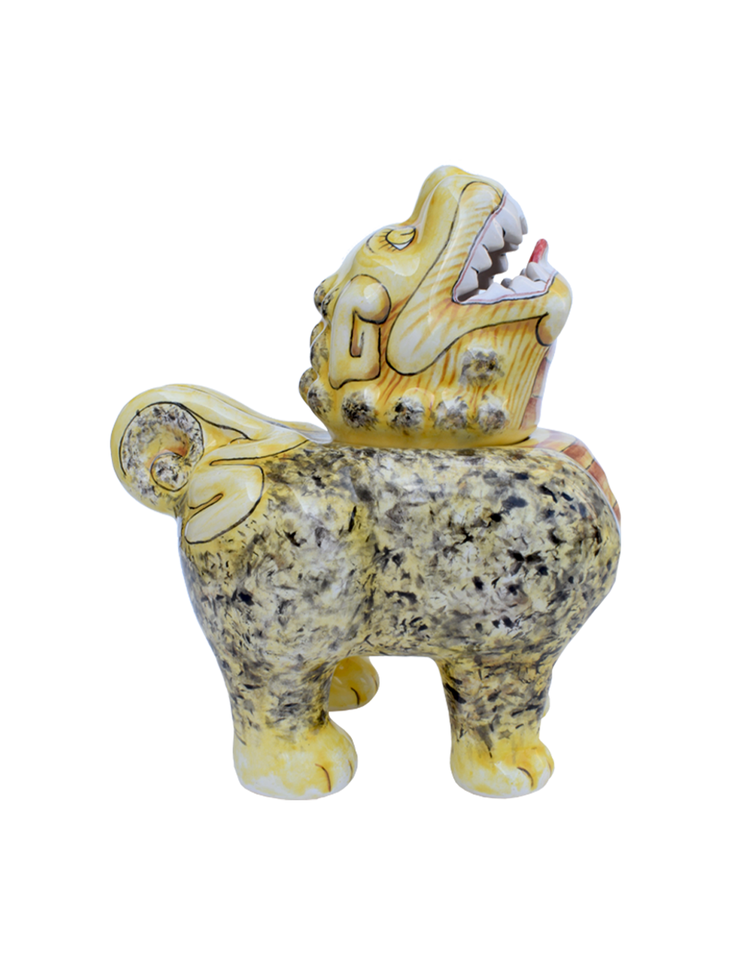 Ceramiczna kadzielnica Pies Fo Majolika Nieborów BÉBÉ Concept