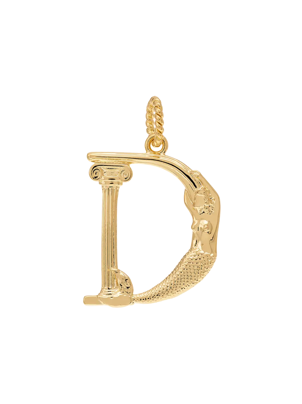 Pozłacana zawieszka Initial Muse Necklace Charm Anna + Nina BEBE Concept