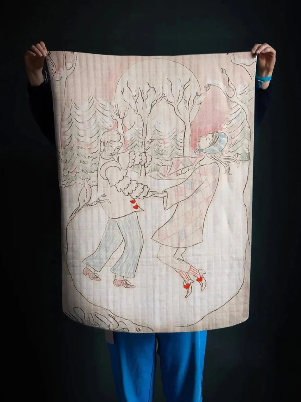 Dwustronny kocyk muślinowy Forivor BÉBÉ Concept