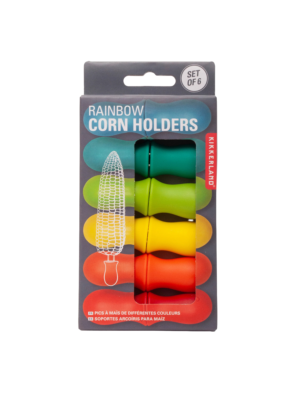 Uchwyty do jedzenia kukurydzy Kikkerland BÉBÉ Concept