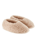Wełniane kapcie dla dorosłych BEIGE