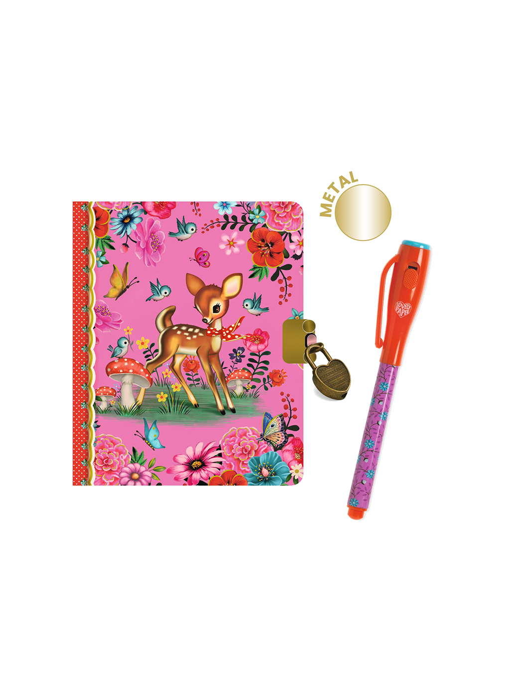 Mini pamiętnik ze znikopisem Djeco BÉBÉ Concept