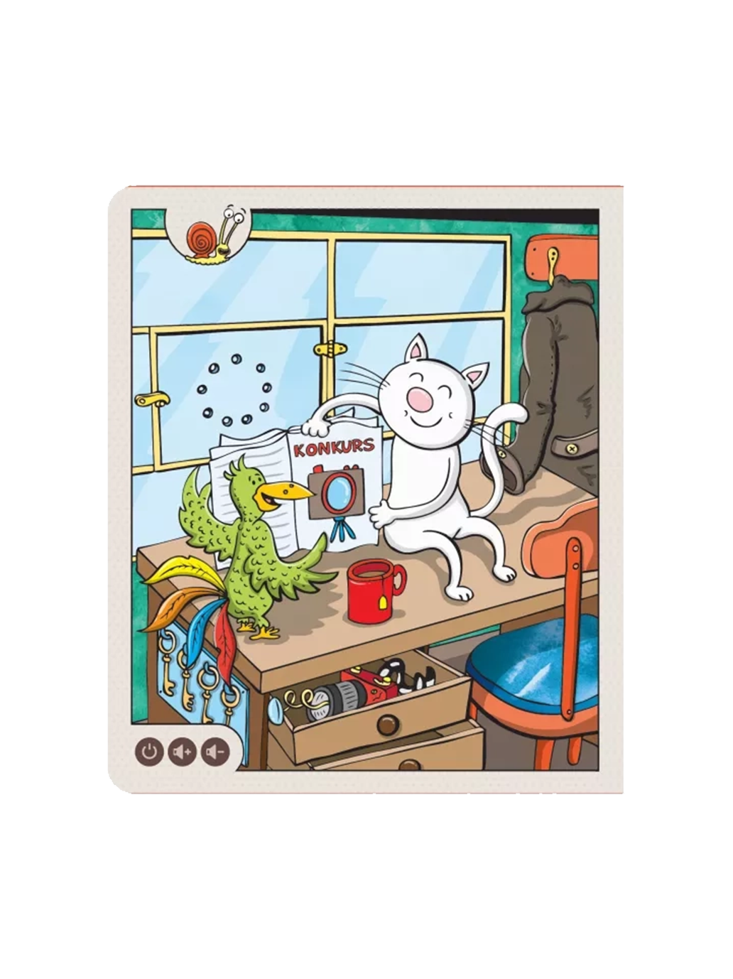 Zwierzęta w zoo. Zestaw książka z piórem Albi BÉBÉ Concept