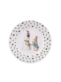Talerz dziecięcy z melaminy Peter Rabbit Christmas Maison Petit Jour BEBE Concept