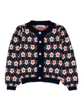 Kardigan Lison cardigan Navy Flower Hello Simone BÉBÉ Concept