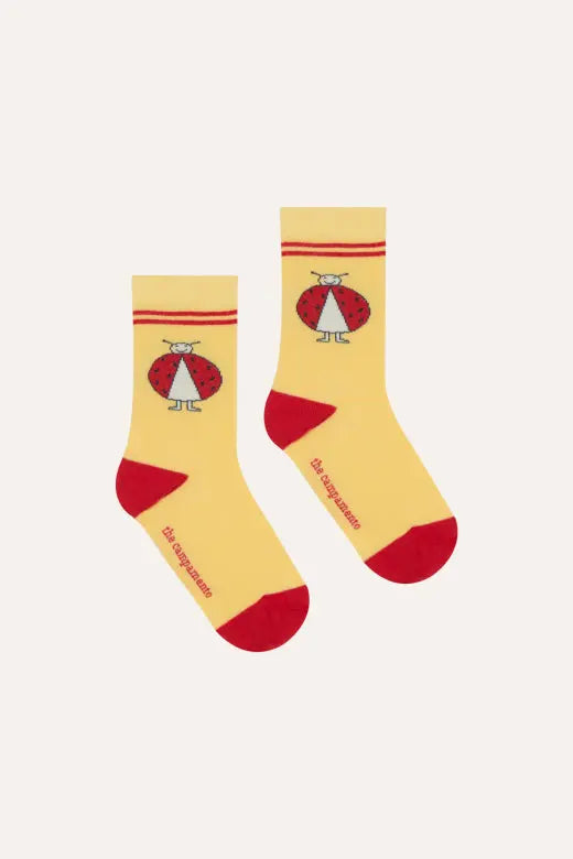 Ladybug Yellow Socks The Campamento BEBE Concept