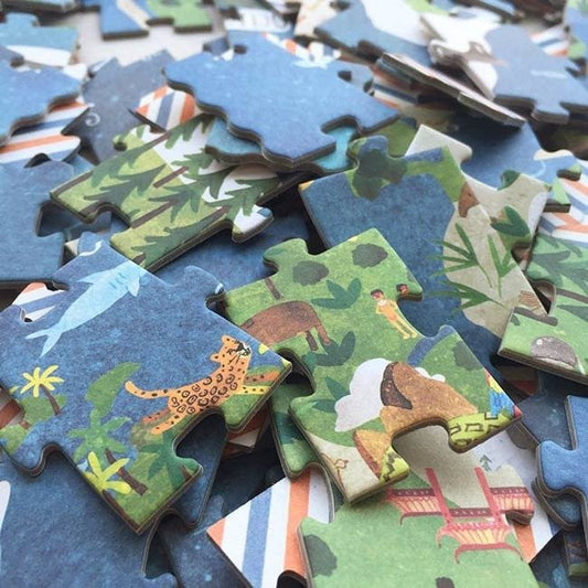 puzzle 200 elementów Odkryj Świat