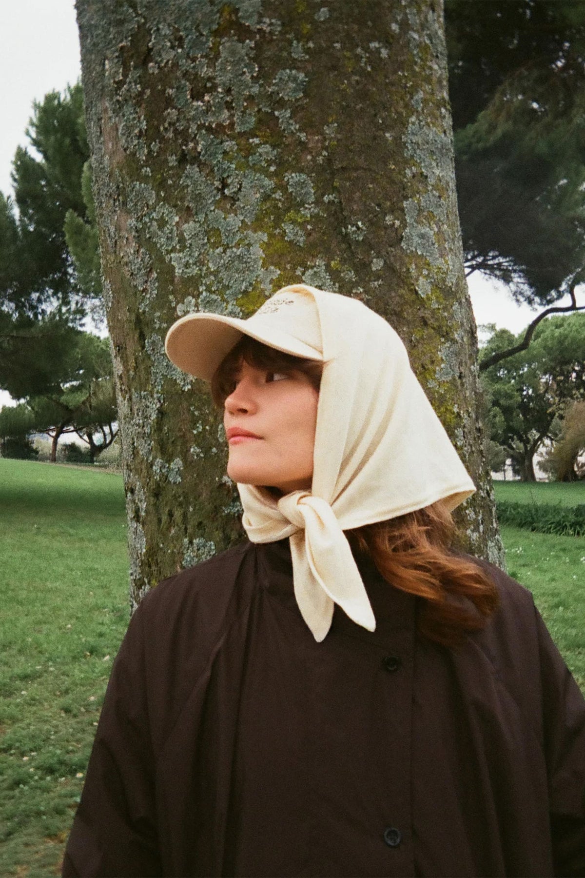 Trójkątny szal merino Triangle Bandana Fine
