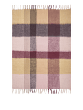 Koc Blur Mohair Blanket BUTTER/PALE ROSE