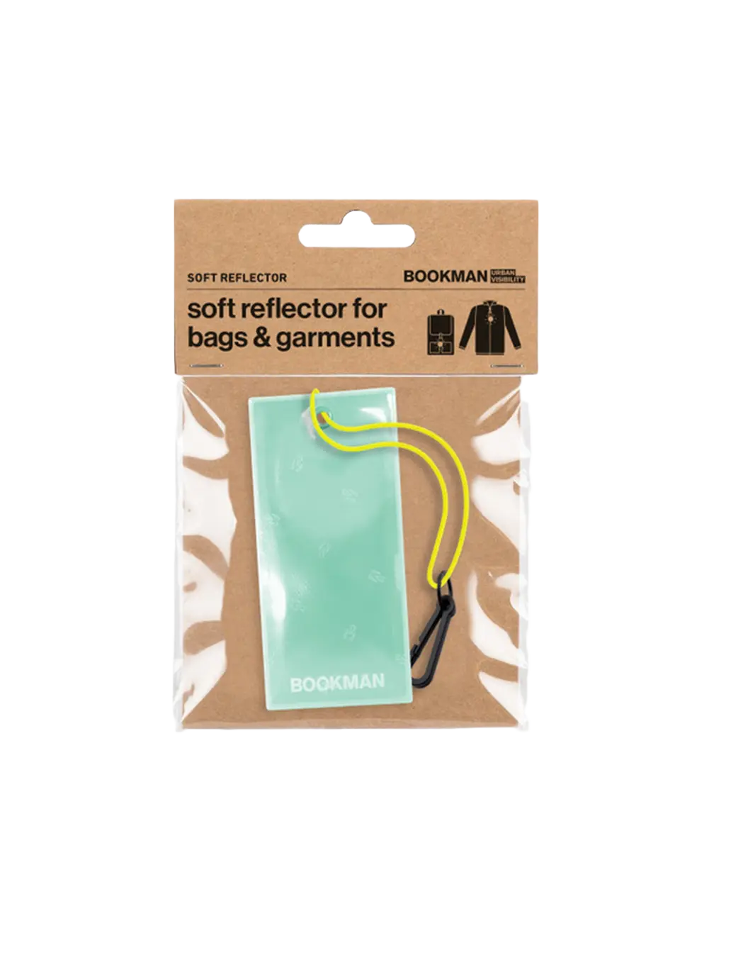 odblaskowa zawieszka prostokątna Hanging Reflectors Rectangle Bookman BÉBÉ Concept