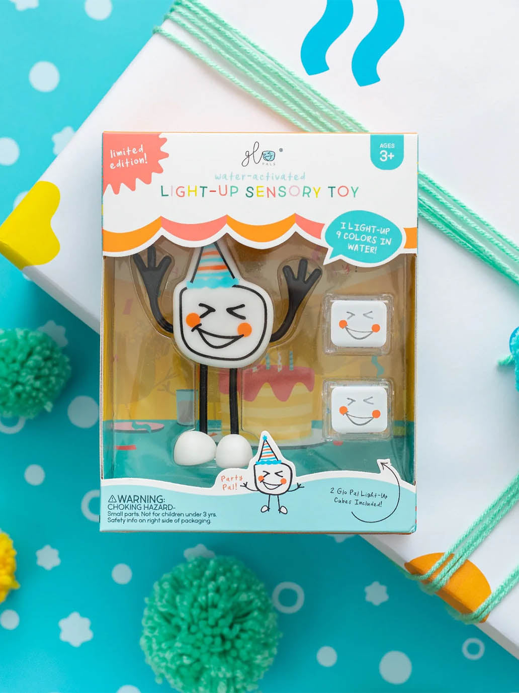 OUTLET Kostki sensoryczne świecące w wodzie z ludzikiem bébé concept BÉBÉ Concept