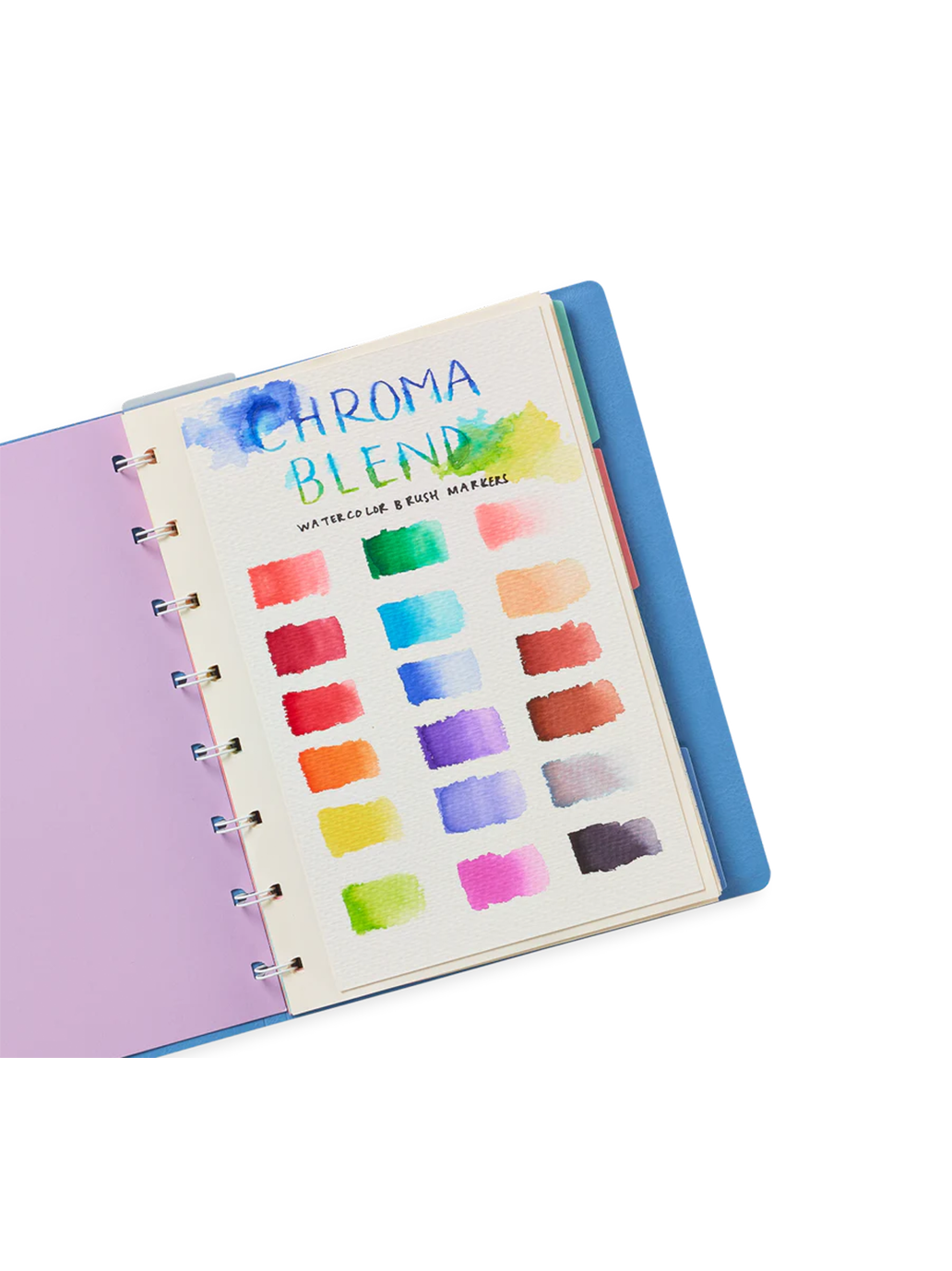 Flamastry pędzelkowe akwarelowe Chroma Blends Ooly BÉBÉ Concept