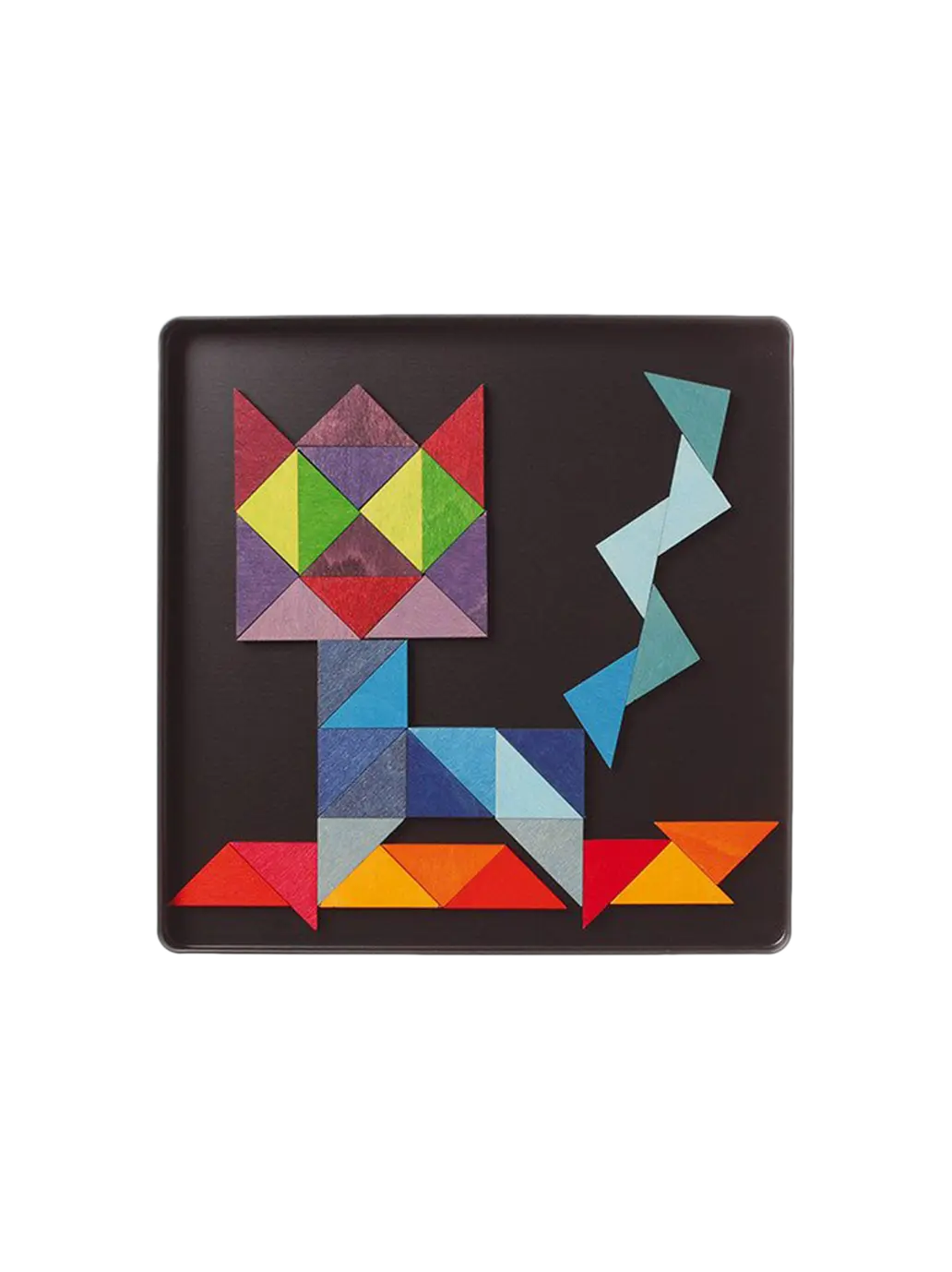 magnetyczna układanka z drewnianymi elementami Grimm's BÉBÉ Concept