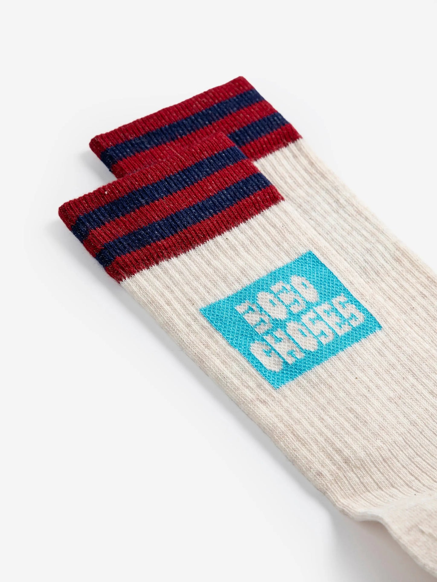 Ribbed cotton short socks Bobo Choses BEBE Concept