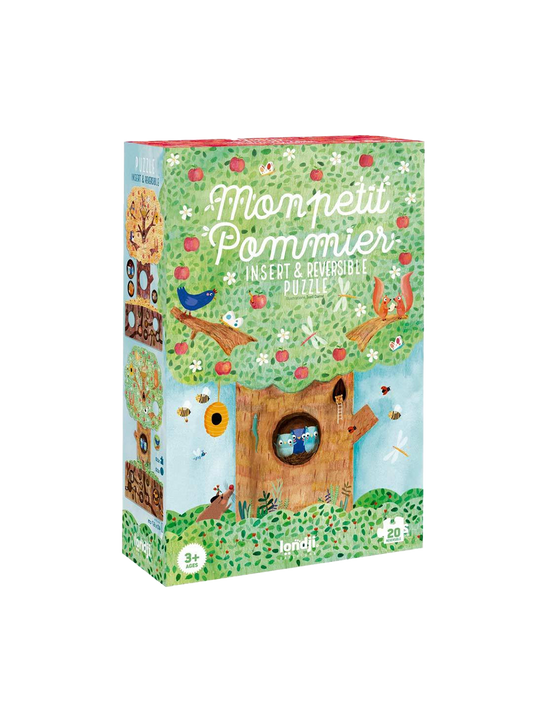 puzzle dla najmłodszych dzieci Mon Petit Pommier - Moja Jabłoń