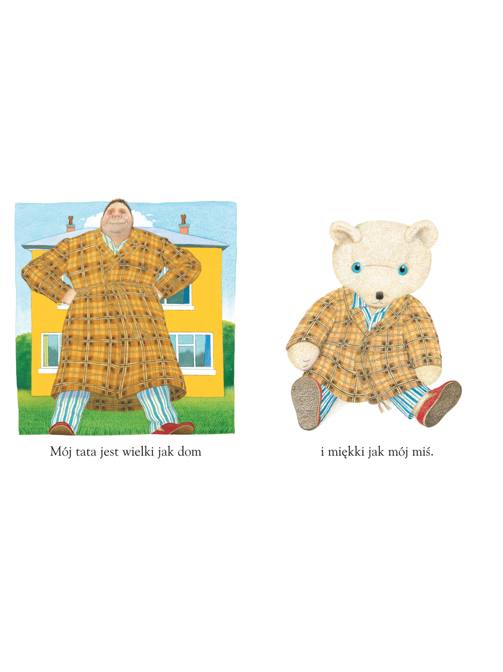 Mój tata Wydawnictwo Dwie Siostry BÉBÉ Concept