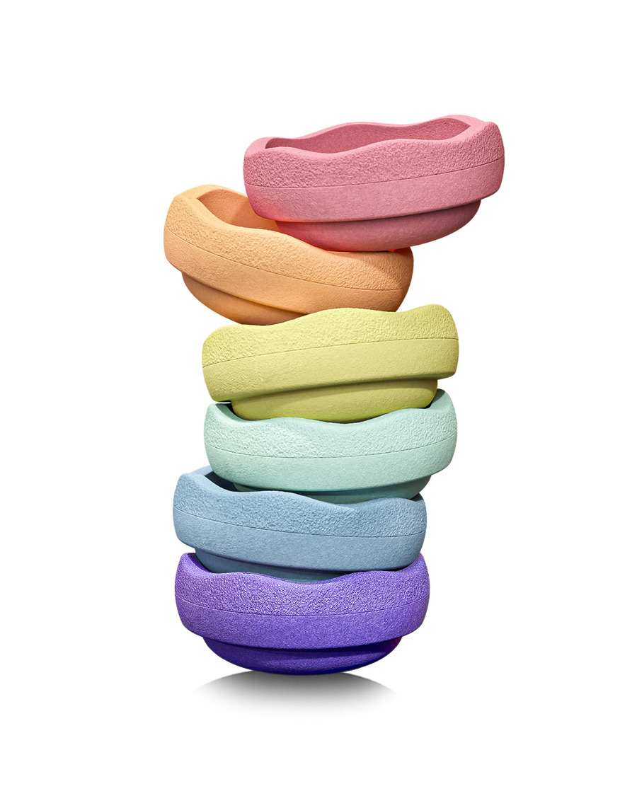 stapelstein colors pastel set 6