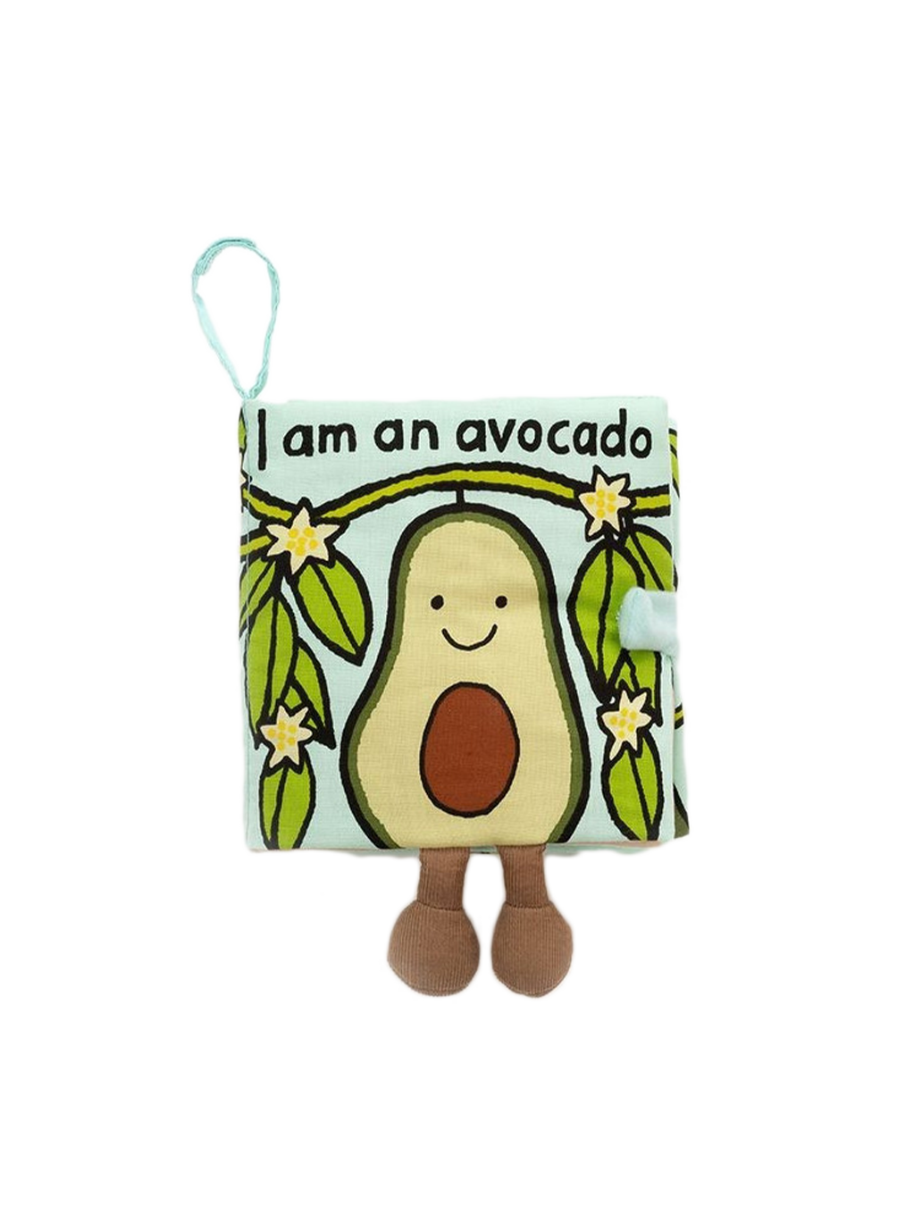 miękka książeczka sensoryczna avocado
