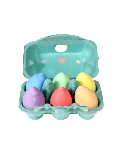 kolorowa kreda dla dzieci w kształcie jajek