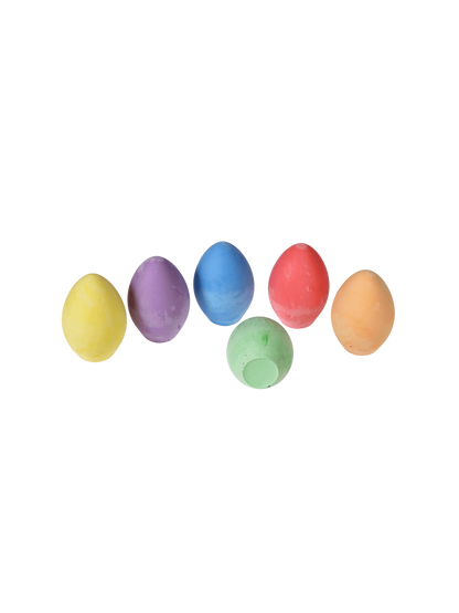 kolorowa kreda dla dzieci w kształcie jajek