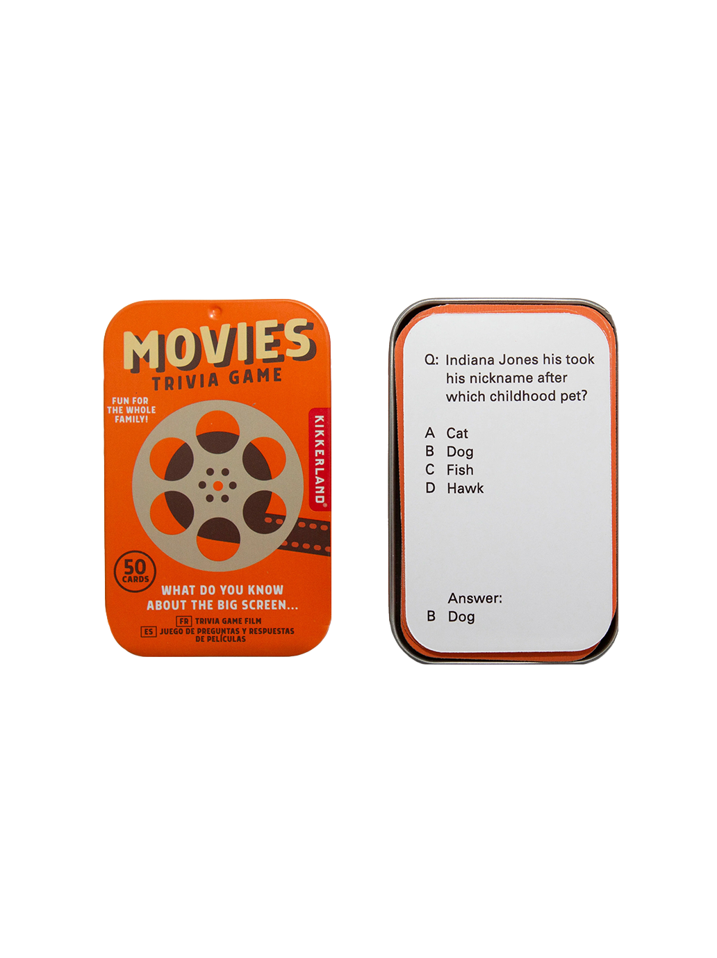 Quiz towarzyski Trivia Game Movies Kikkerland BÉBÉ Concept