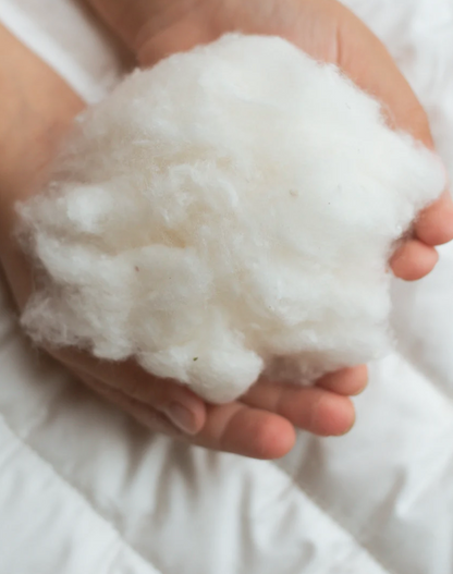 bawełniana poduszka z wypełnieniem z bawełny