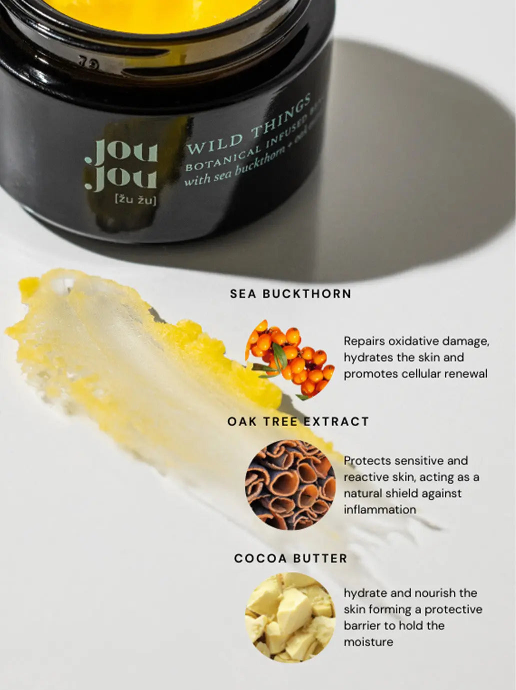 odżywczy krem Wild things JouJou Botanicals BÉBÉ Concept