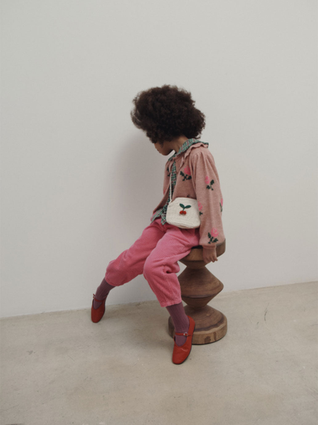 Sweter Flower cardigan Emile et Ida BÉBÉ Concept