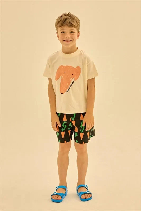 OUTLET Krótkie spodenki Carrots | rozm. 8/9y bébé concept BÉBÉ Concept