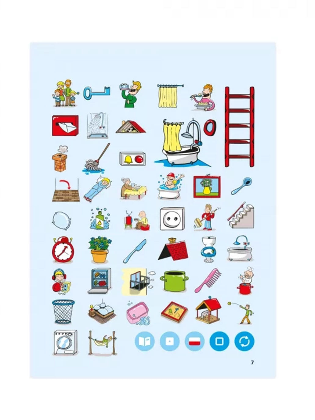 Słownik języka angielskiego. Książka interaktywna Albi BÉBÉ Concept